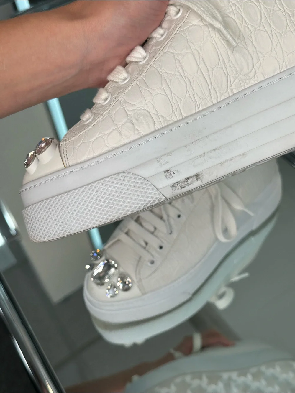 Miu Miu Platform Sneaker
